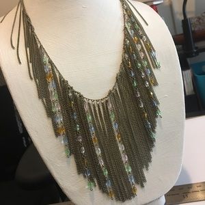 Boho dangle necklace